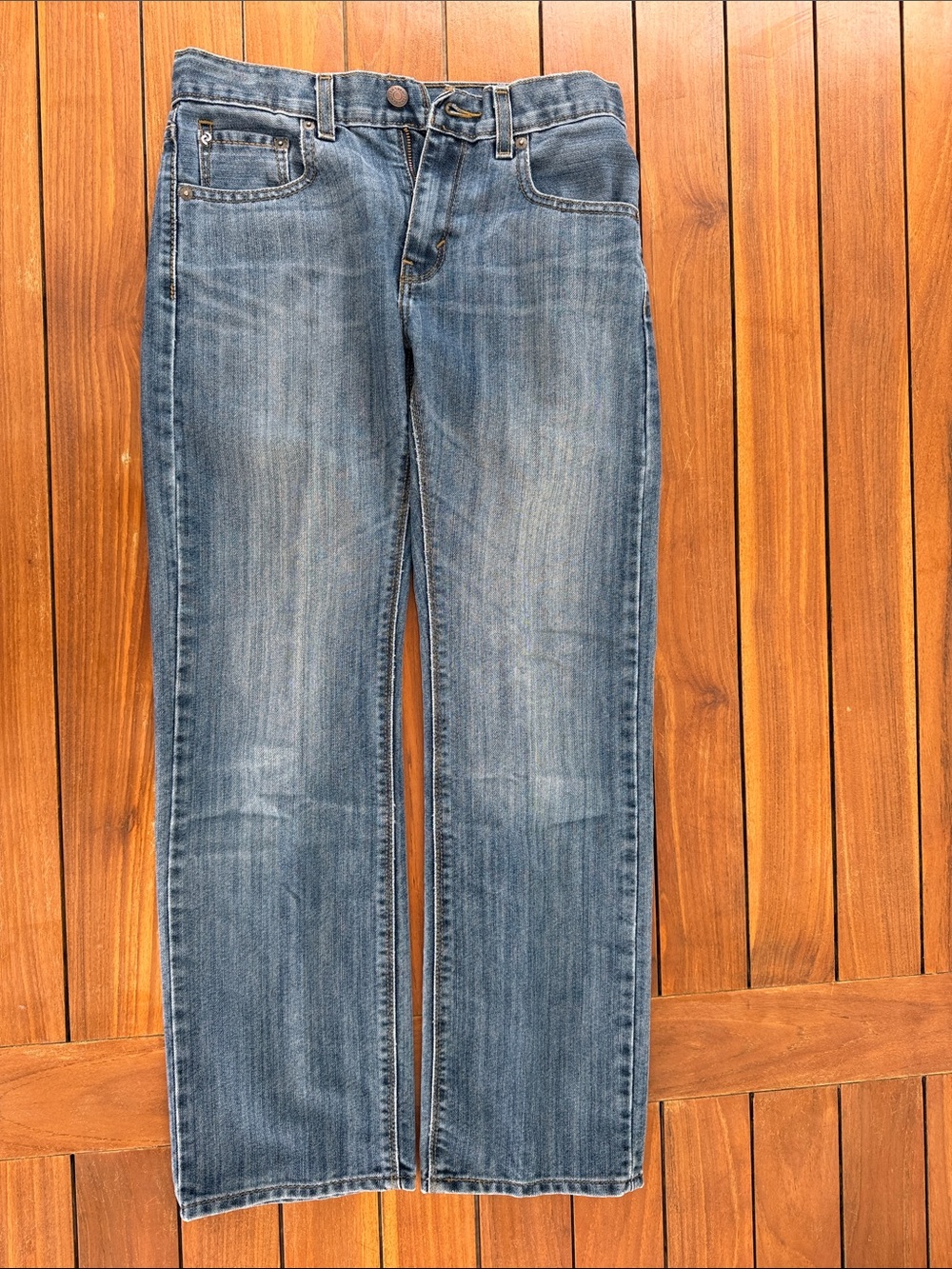 Boy’s size 14 Denizen from Levi's Faded Blue Slim Straight-Leg Jeans
